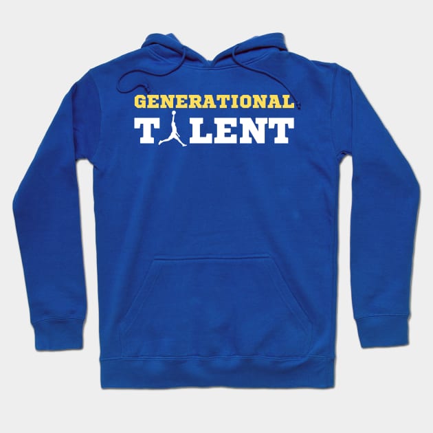 Generational Talent - Basketball Hoodie by Arch City Tees